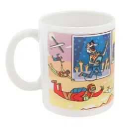 Chumbak YOLO Multicolor Ceramic Coffee Mug (300 ml) - Set of 1-image-73