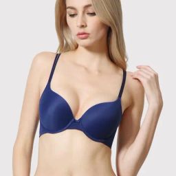 Van Heusen Blue Under Wired Padded Push Up Bra-image-17