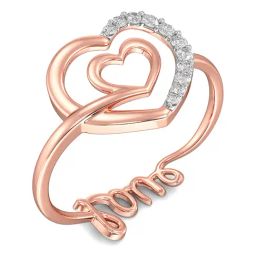 Joyalukkas 18k Rose Gold & Diamond Ring for Women-image-50