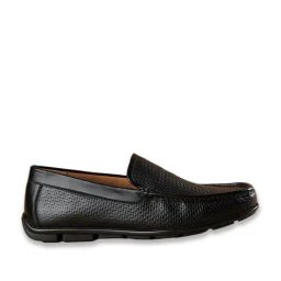 Code by Lifestyle Men Black Loafers-image-31