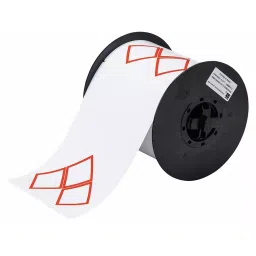 BRADY Gloss finish 0.004 inch Precut Label Roll 200 Labels, 39F440 (White)-image-87
