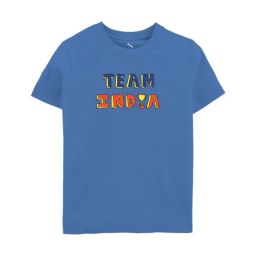 Zeezeezoo Kids Blue Team India Printed T-shirt-image-16