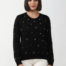 Forever 21 Black Embellished Sweater-picture-32