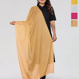 Moda Rapido Selection of 5 Striped Woven Design Dupatta-13