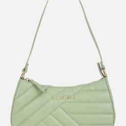 Van Heusen Green Quilted Free Size Shoulder Handbag-image-42