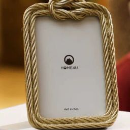 INV Home Gold Polyester Spheny Photo Frame-image-40