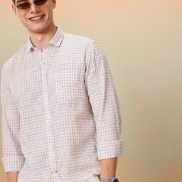 Mast & Harbour Checked Casual Shirt-picture-1