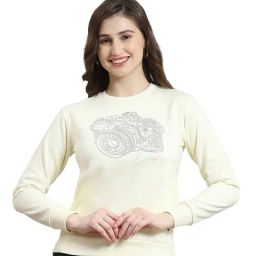 Monte Carlo Off White Graphic Print Sweatshirt-image-37