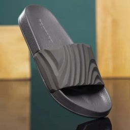 Red Tape Men's Sunnies Dark Grey Slides-picture-9
