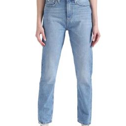 Calvin Klein Straight Denim Medium Lightly Washed Mid Rise Jeans-80
