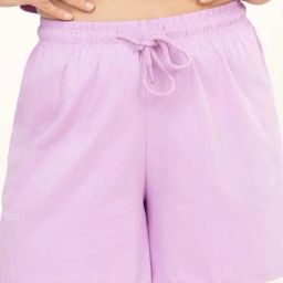 Baller Athletik Lavender Cotton Lounge Shorts-image-98