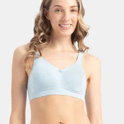 Jockey Wirefree Non Padded Cotton Full Coverage Solid Moulded Everyday Bra-FE41-picture-28
