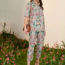 Dusk Attire Multicolor Emily Co-ord Set-image-91
