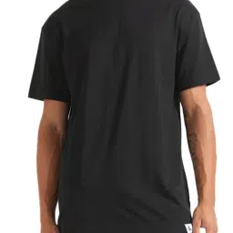 Calvin Klein Jeans Black Cotton Comfort Fit T-Shirt-picture-0