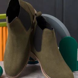 ID Men's Olive Chelsea Boots-image-31
