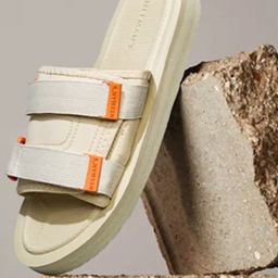 Neemans Men's Breezy Fluff Beige Slides-84