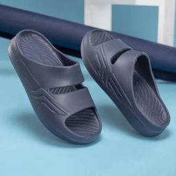 Red Tape Men's Sunnies Blue Slides-picture-8