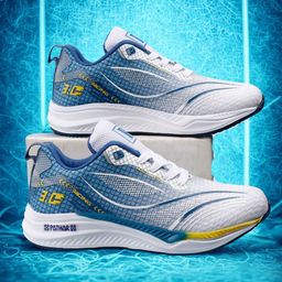PATHAR Men Lace Ups Running Non-Marking Shoes-picture-18