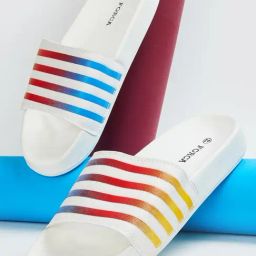 Forca by Lifestyle Men's White Slides-image-1