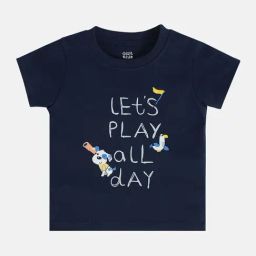 MINIKLUB Boys Navy Printed T-Shirt-image-64