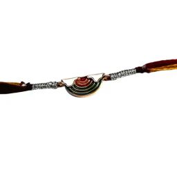 Arte Jewels 925 Sterling Silver Evil Eye Rakhi And Lumba-image-3