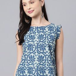 Sangria Women Cotton Printed Regular Tops-picture-10