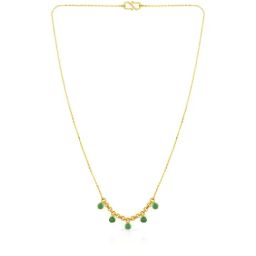 Malabar Gold & Diamonds BIS hallmarked (916) 22k Yellow Gold Necklace for Women,Close to Neck-image-37