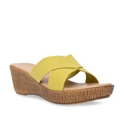 Rocia by Regal Women's Mustard Casual Wedges-image-49