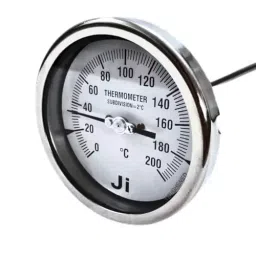 Japsin Instrumentation Bimetal Dial Thermometer Temperature Gauge 0 to 200°C Range 100 mm (4 inch) Dial Size, JIPL-BMT-100MM-11 image 2