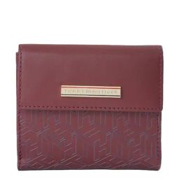 Tommy Hilfiger Burgundy Printed Free Size Wallet-image-58