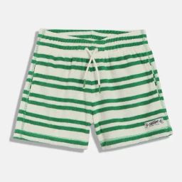 TOMMY HILFIGER Girls White Cotton Striped Shorts-picture-49