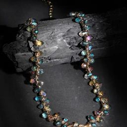Accessorize London Green Glass Necklaces-image-28