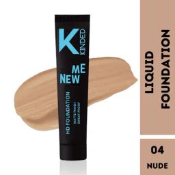 KINDED New Me HD Foundation 04 Nude - 30 ml-image-83