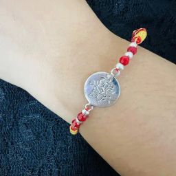 Arte Jewels 925 Sterling Silver Humsa Rakhi-image-59