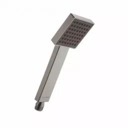 PLUMBER Square-4 Single Flow Hand Shower with 1.5 m Extendable, Flexible Tube & Holder, ITP-4000-9
