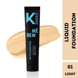 KINDED New Me HD Foundation 01 Light - 30 ml-47