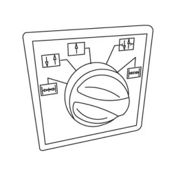 Dorma XL - C 4112 Automatic Door Accessory Five Position Program Switch image 3