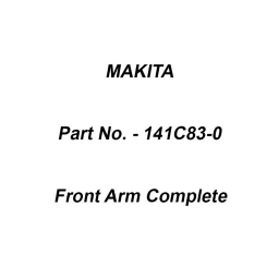 Makita Front Arm Complete Suitable For LS004G, Part No 141C83-0-image-85