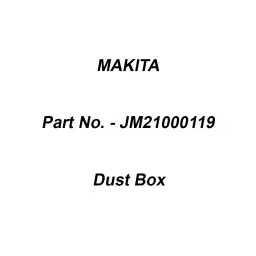 Makita Dust Box Suitable For LB1200F, Part No JM21000119-picture-40