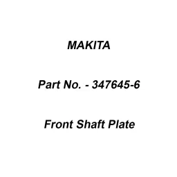 Makita Front Shaft Plate Suitable For DLM533, Part No 347645-6-image-63