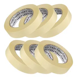 ETI Masking Tape for Carpenters & Painters 6 Rolls of 24mm x 20mtr Each (Set Of 6 Pcs)-image-2