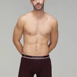 AMUL COMFY Men Pack Of 3 Assorted Cotton Trunk AC-PLCLRTROE-ASST-110-3PC image 5