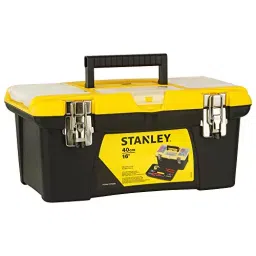 STANLEY 16 Inch Plastic Tool Box, 1-92-905-36