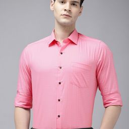 Arrow Manhattan Slim Fit Opaque Pure Cotton Formal Shirt-image-89