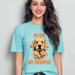 Storeily Graphic Printed Drop-Shoulder Sleeves Cotton Oversized T-shirt-picture-30