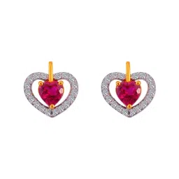 P.C. Chandra Jewellers 14 kt Gold Earrings-picture-6
