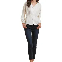 Label Ritu Kumar Deep Blue Cotton Denim Pants-image-71