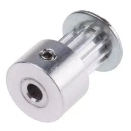 RS PRO Timing Belt Pulley, Aluminium, Zinc Plated Steel 6.4mm Belt Width x 2mm Pitch, 12 Tooth Model No 7784752-image-65