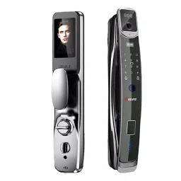 GOLENS Digital Door Lock with 3D Face ID Biometric Lock, Keypad Code, X97-18