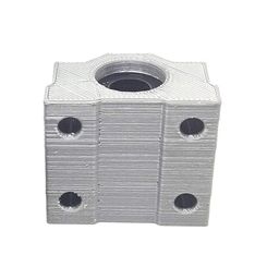 INVENTO 2pcs SC10UU 10mm Linear Motion block bearing, LM10UU bearing in 3D print Block For 3D Printer DIY image 3